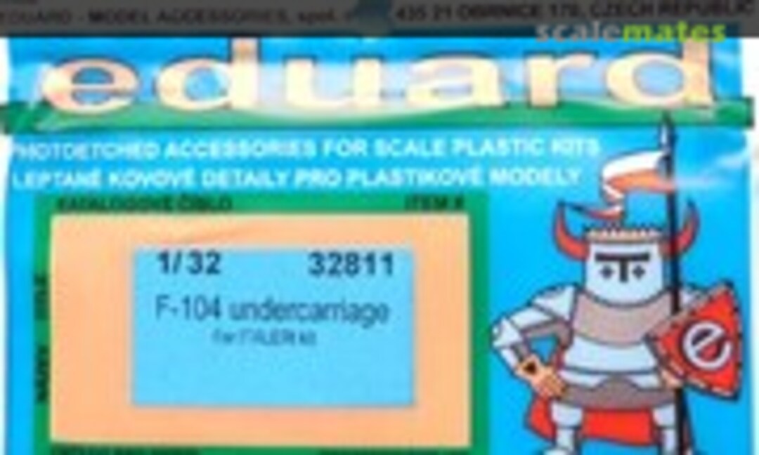 1:32 F-104 undercarriage Italeri (Eduard 32811) 32811