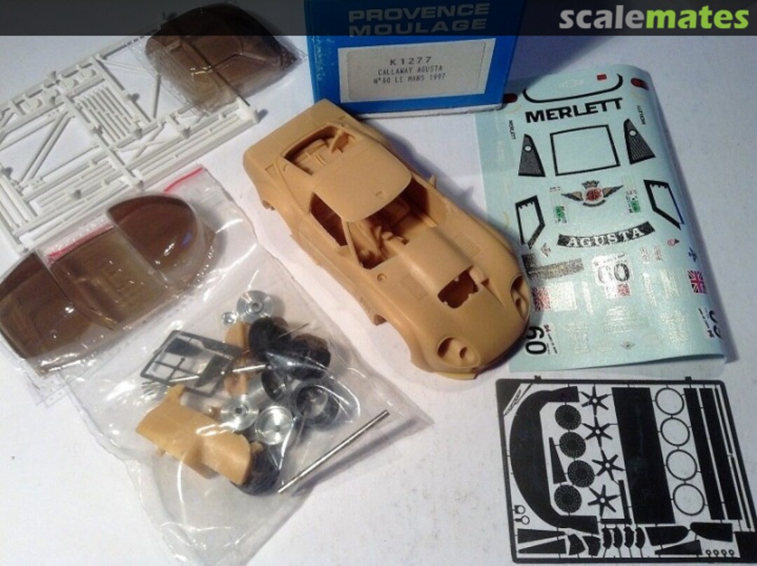 Boxart Callaway Corvette LM GT2 #003 "Agusta" K1277 Provence Moulage Boxart Callaway Corvette LM GT2 #003 "Agusta" K1277 Provence Moulage