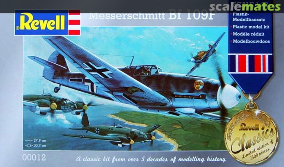 Boxart Messerschmitt Bf 109F 00012 Revell Boxart Messerschmitt Bf 109F 00012 Revell