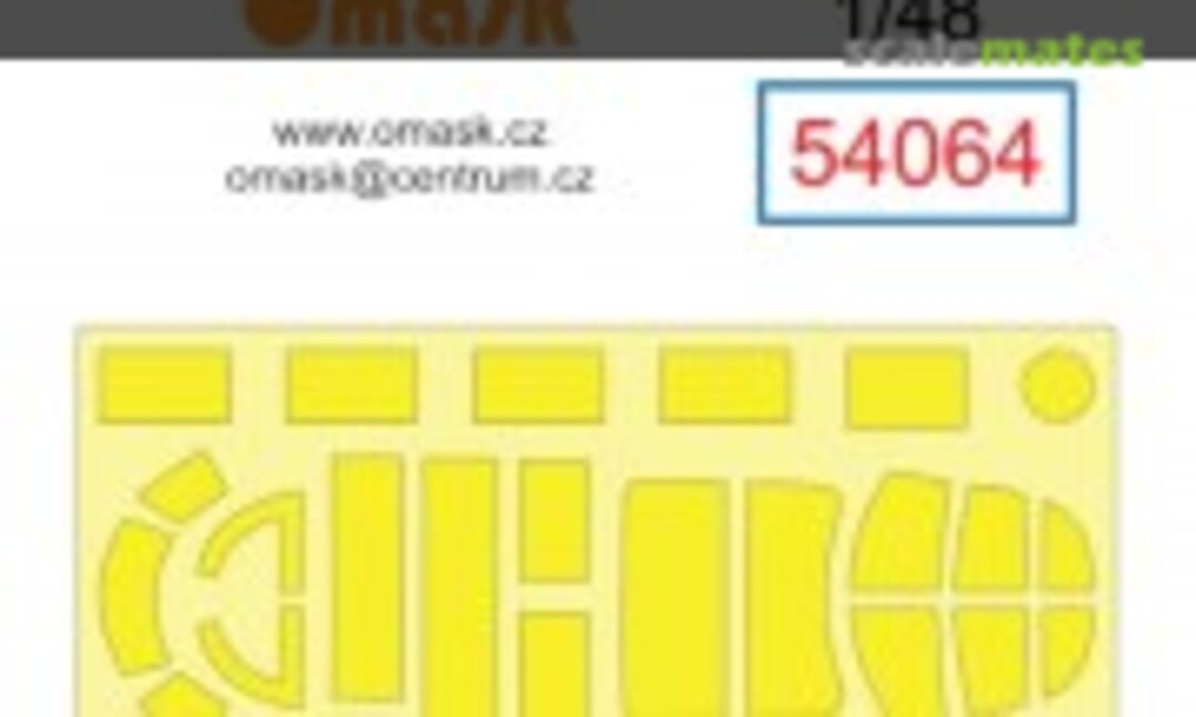 1:48 Heinkel He 70 / He 170 mask (Omask 54064) 54064