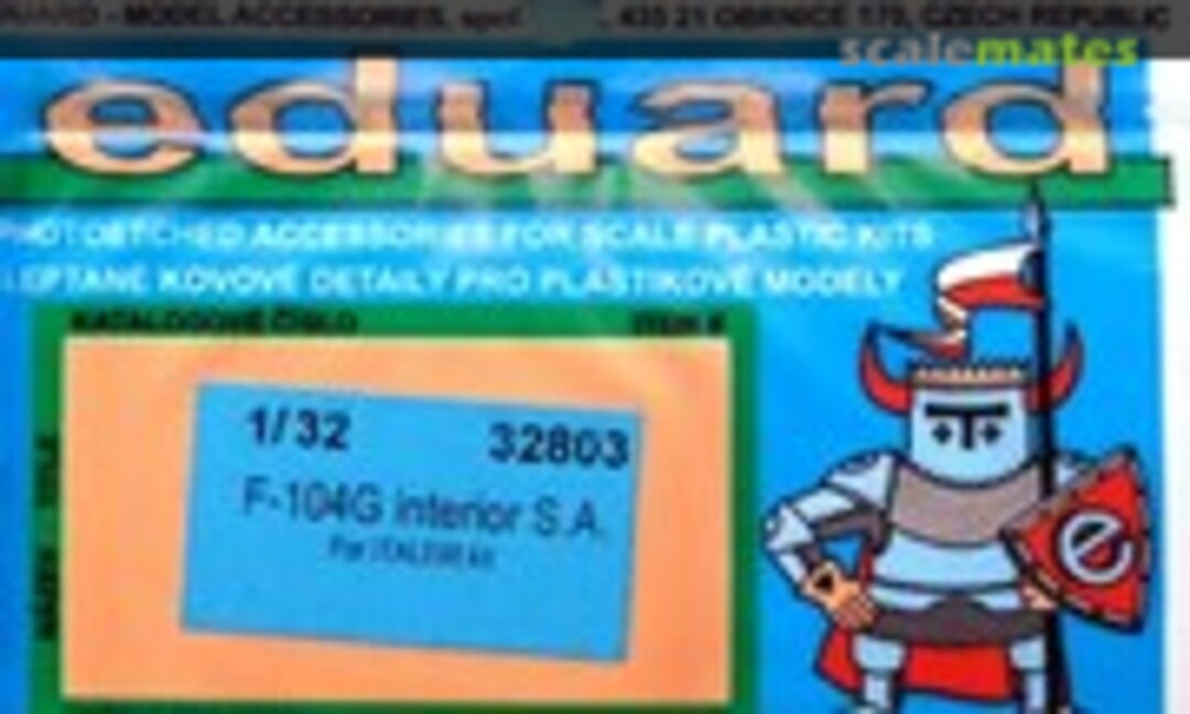 1:32 F-104G interior S.A. Italeri (Eduard 32803) 32803