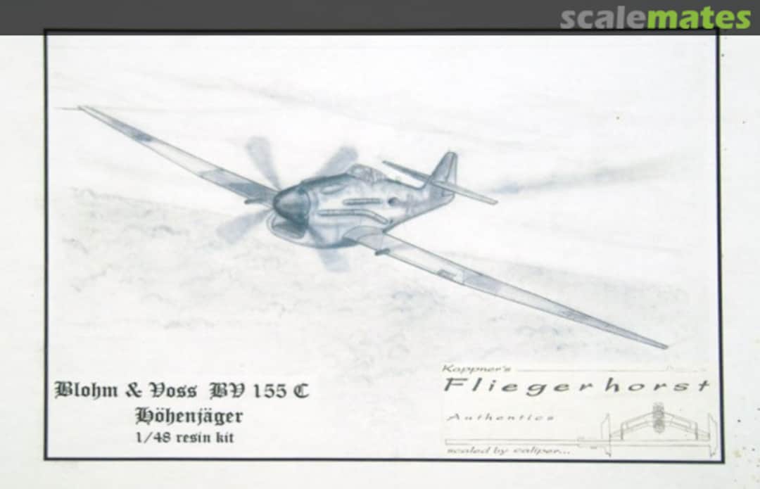 Boxart Blohm & Voss BV 155 C  Fliegerhorst