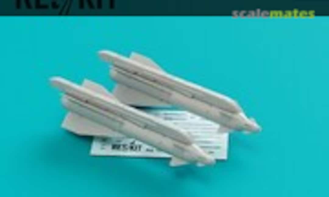 1:72 Kh-29L (AS-14A Kedge) missile for Su-17/24/25/30/34/39, MiG-27, Yak-130, Mirage F1 (2 pcs) (ResKit RS72-0102) RS72-0102