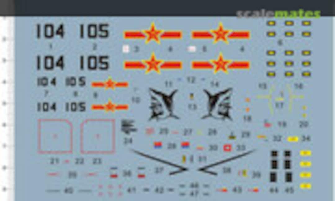 1:72 China PLA Air Force/Navy Fighter J-15 'Shark' (Easy Decal 64782A)