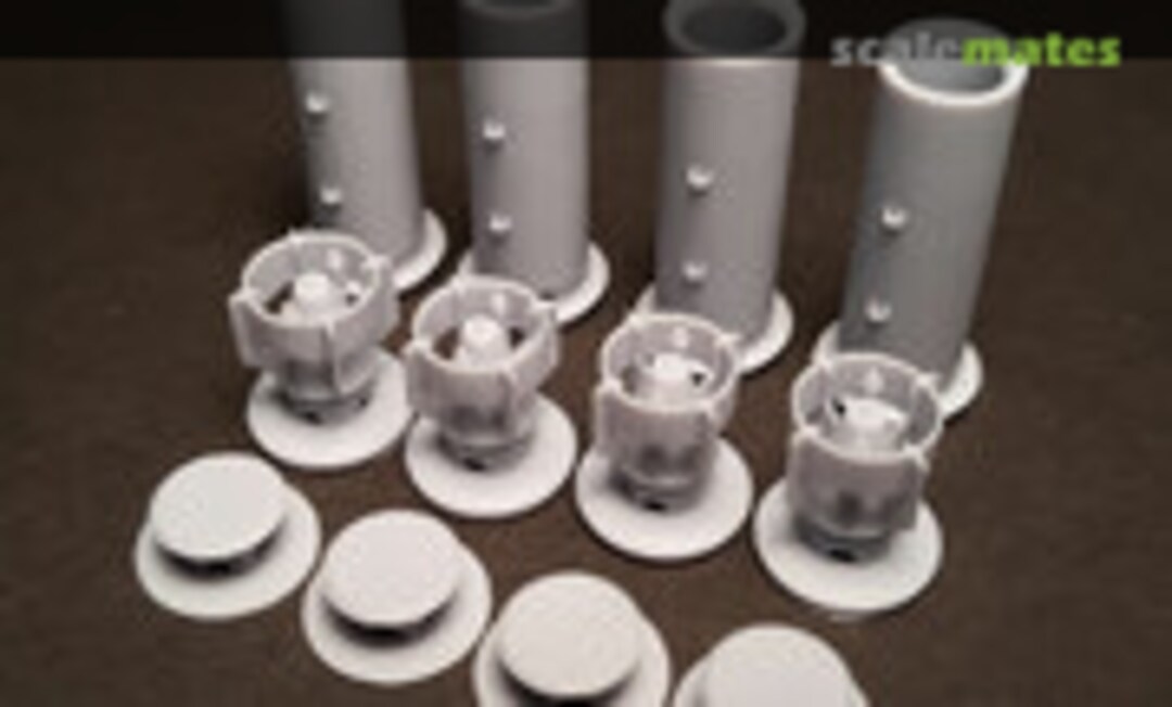 1:48 M-31 Bomb (M-25 Cluster Munition Canister Unit) for A-26K Invader kits (C.E.M. )