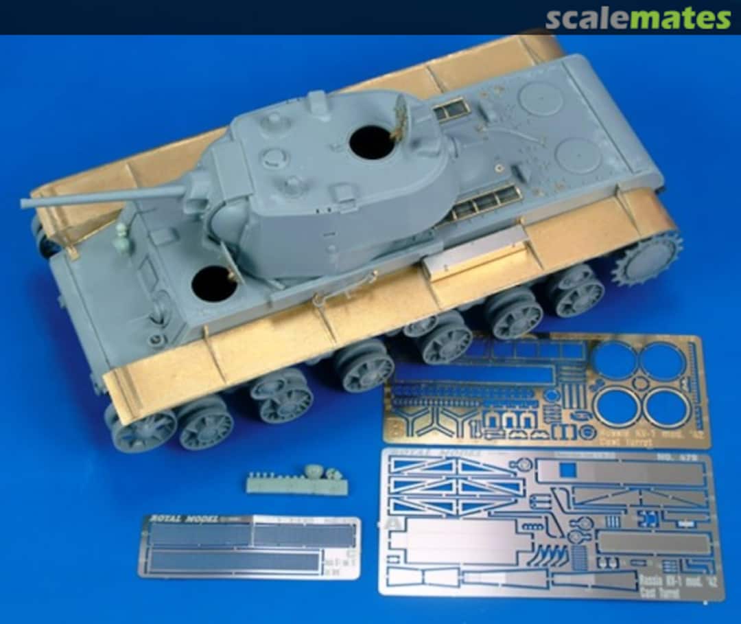 Boxart KV I model 1942 479 Royal Model