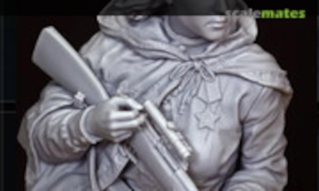 1:10 WW2 RED ARMY FEMALE SNIPER (Life Miniatures LM-B024)