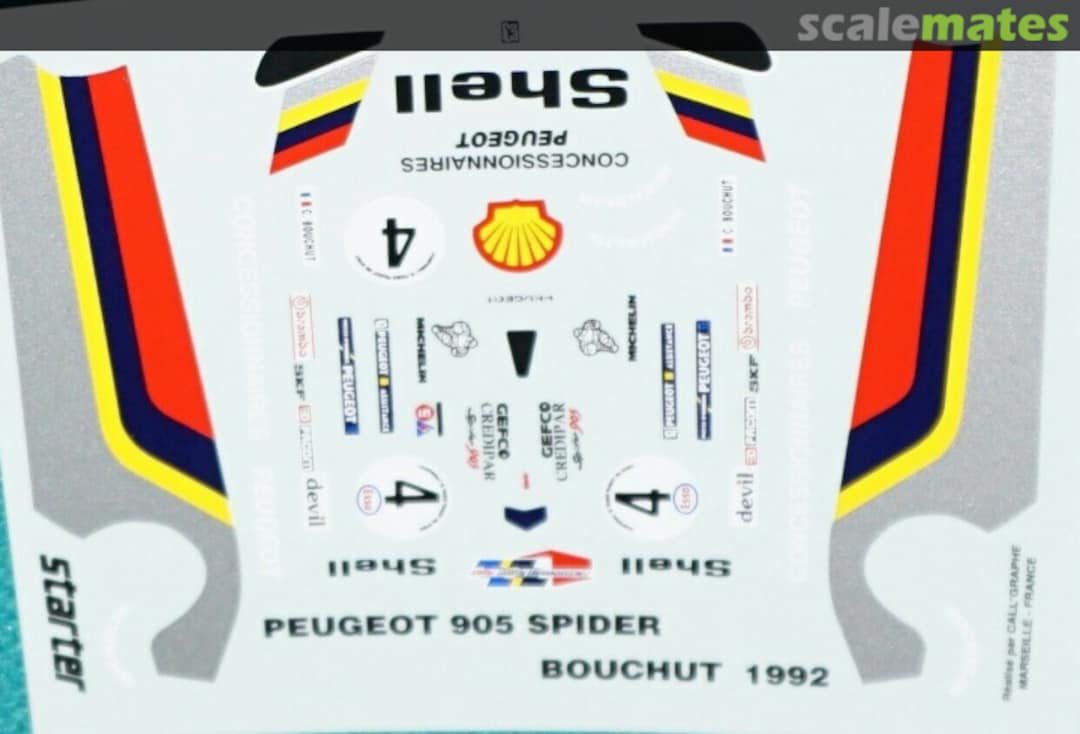 Boxart Peugeot 905 Spider "Shell" Starter Boxart Peugeot 905 Spider "Shell" Starter