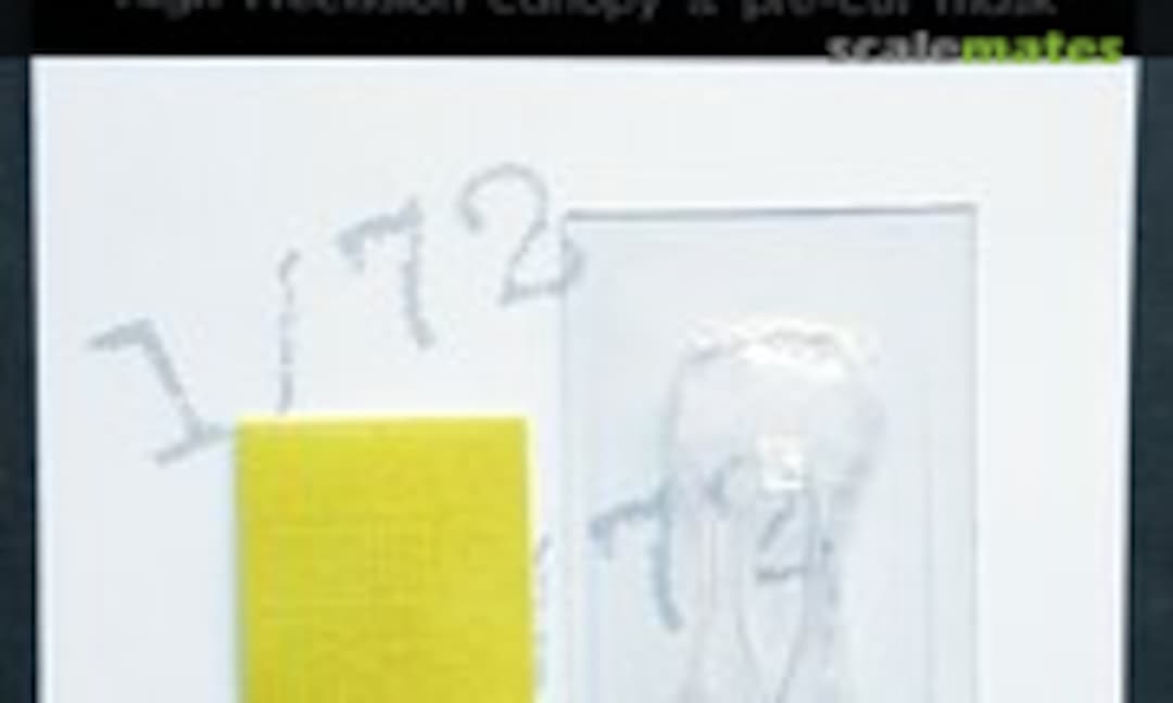 1:72 Nakajima Ki-43-I Vacu Canopy & Mask (DEAD Design Models CM72008) CM72008