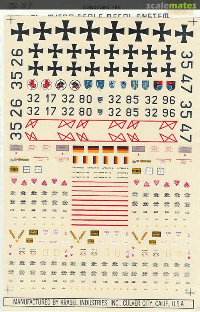 Boxart W. German F-4's & Fiat G-91's 72-87 Microscale Boxart W. German F-4's & Fiat G-91's 72-87 Microscale