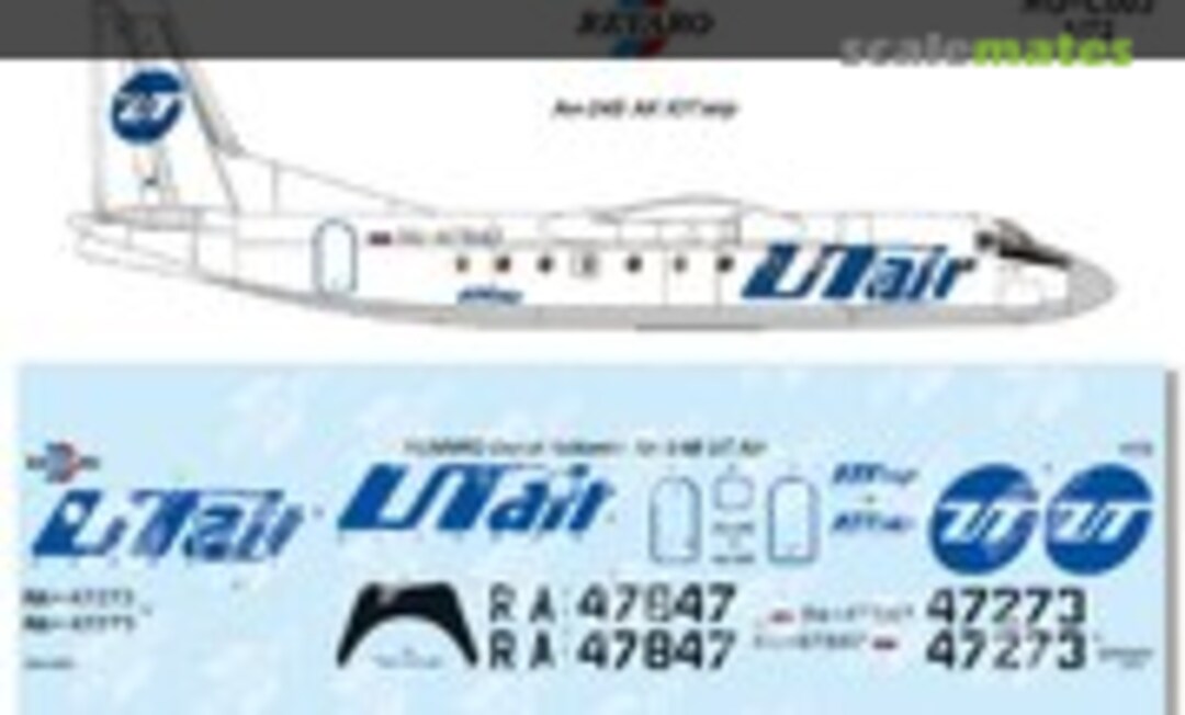 1:72 Antonov An-24 UTAir (Revaro RG-C003) RG-C003