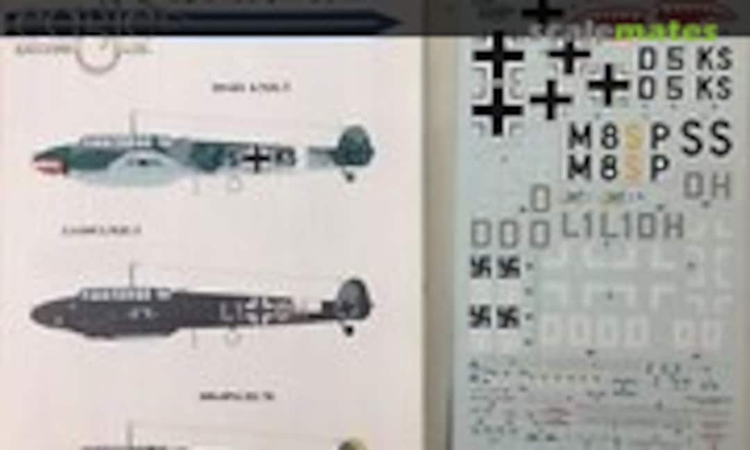 1:72 Bf 110C/D (Eagle Editions EagleCals EC72-119) EagleCals EC72-119