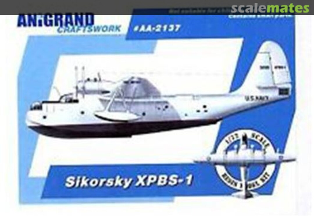 Boxart Sikorsky XPBS-1 AA-2137 Anigrand Craftswork Boxart Sikorsky XPBS-1 AA-2137 Anigrand Craftswork
