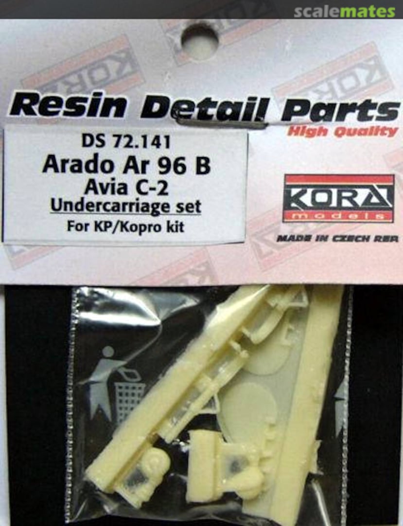 Boxart Arado Ar 96 B / Avia C-2 Undercarriage Set DS 72.141 Kora Models