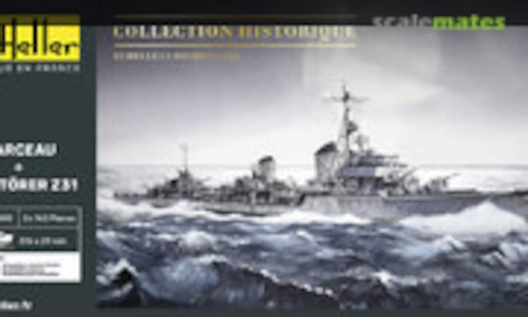 1:400 Marceau + Zerstörer Z31 (Heller 85009) 85009
