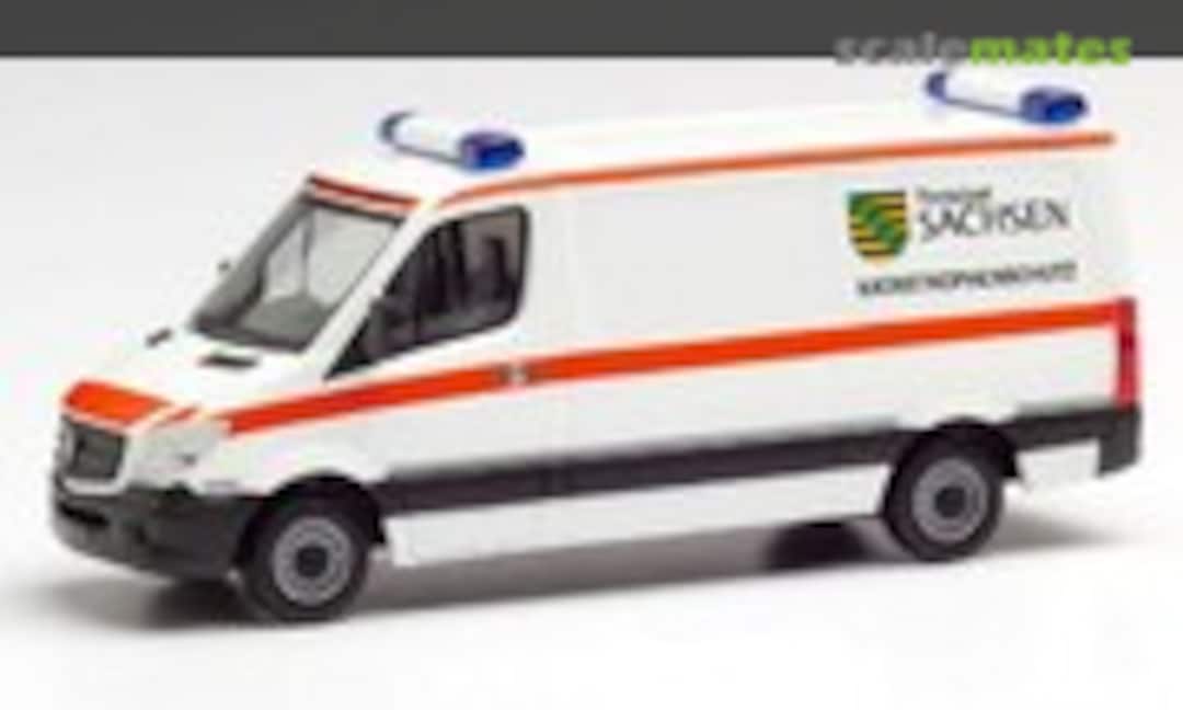 1:87 Mercedes-Benz Sprinter `13 FD &quot;Freistaat Sachsen / Katastrophenschutz&quot; (Herpa 095839)