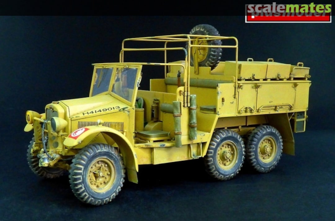 Boxart British Artillery Tractor CDSW 30-CWT 321 PlusModel Boxart British Artillery Tractor CDSW 30-CWT 321 PlusModel