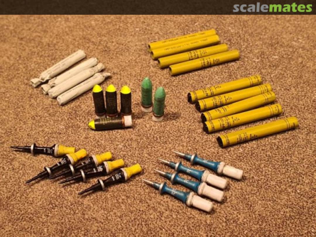 Boxart Challenger-2 Ammunition set. Shell-Smoke x2, Shell-HESH x4, Charge-DS Prac x4 A200 Accurate Armour Boxart Challenger-2 Ammunition set. Shell-Smoke x2, Shell-HESH x4, Charge-DS Prac x4 A200 Accurate Armour