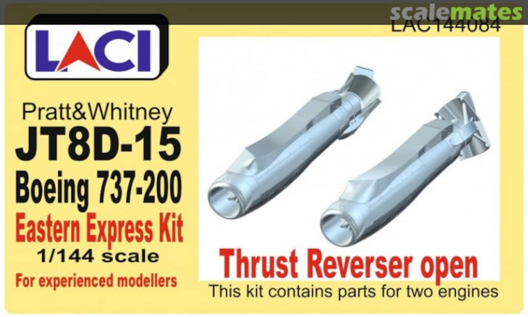 Boxart JT8D-15 Thrust Reverser open LAC144084 LACI