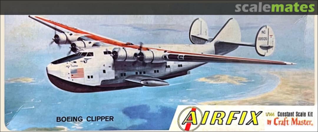 Boxart Boeing Clipper 1415-100 Airfix by Craft Master Boxart Boeing Clipper 1415-100 Airfix by Craft Master