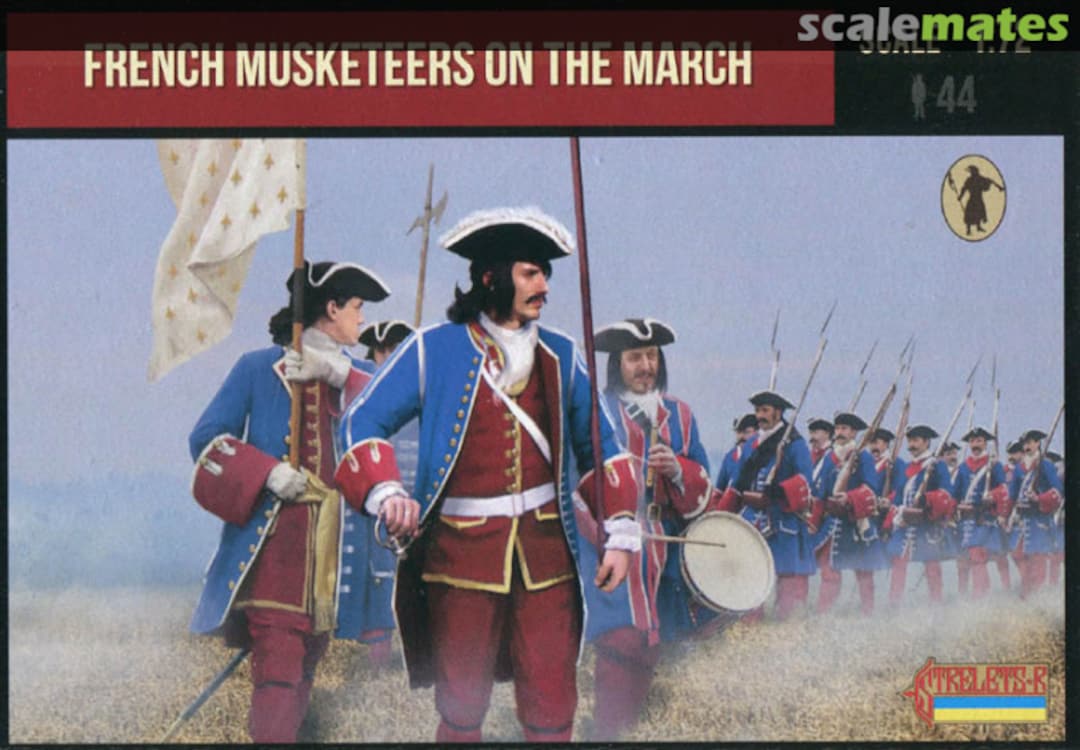 Boxart French Musketeers on the March 233 Strelets-R Boxart French Musketeers on the March 233 Strelets-R