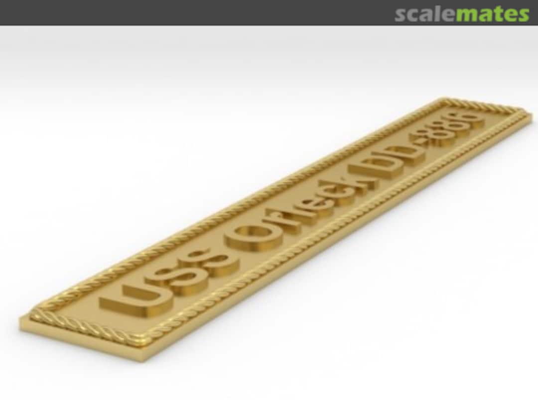 Boxart USS Orleck DD-886 np-DD886-2 Model Monkey Boxart USS Orleck DD-886 np-DD886-2 Model Monkey