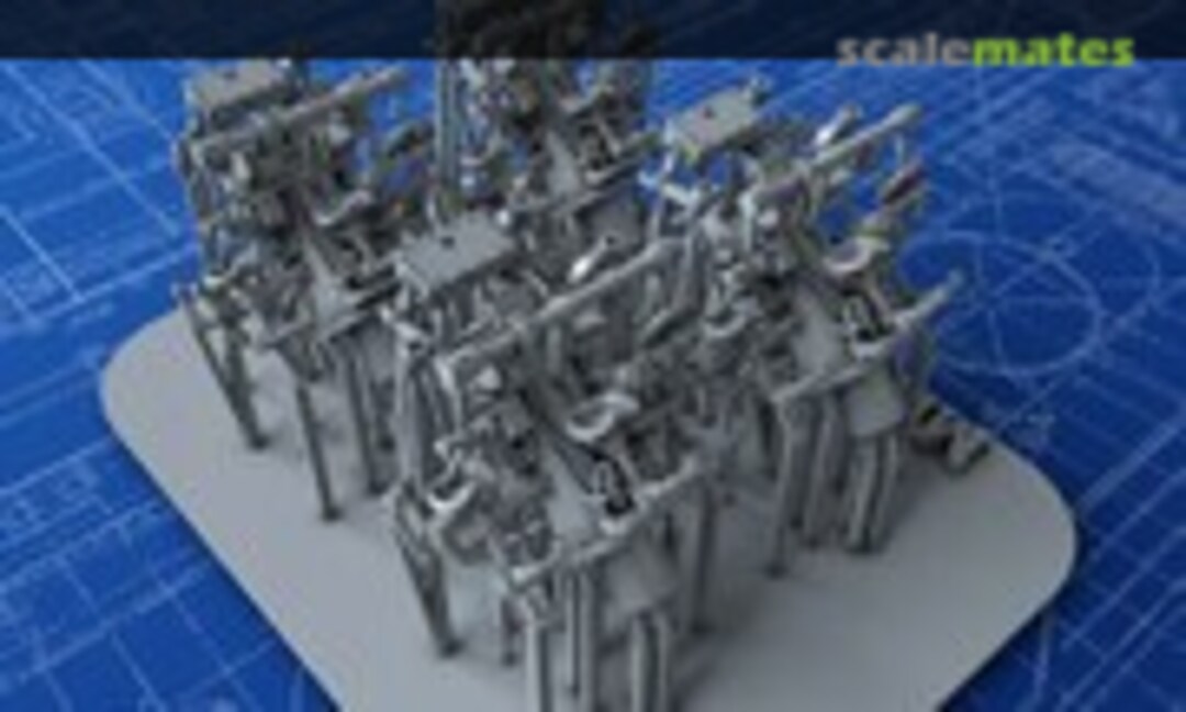 1:350 MKIV POM POM Directors (Micro Master MM0212P) MM0212P