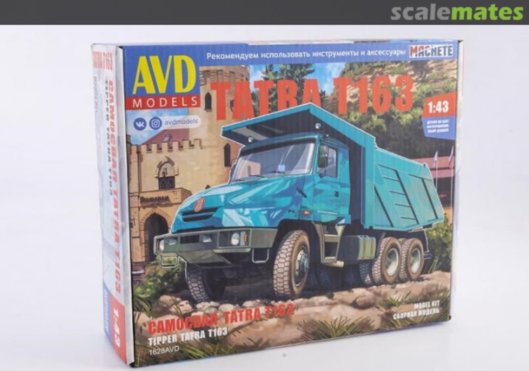 Boxart Tatra T163 Tipper 1628AVD AVD Models Boxart Tatra T163 Tipper 1628AVD AVD Models
