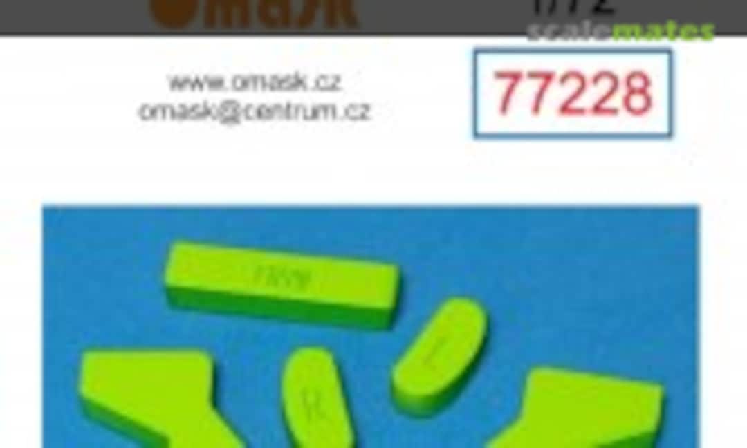 1:72 AJ 37 Viggen (Omask 77228) 77228