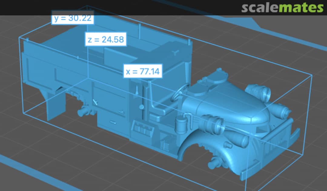 Boxart Chevrolet WD 30 CWT - empty 72011688 EMP3d Boxart Chevrolet WD 30 CWT - empty 72011688 EMP3d