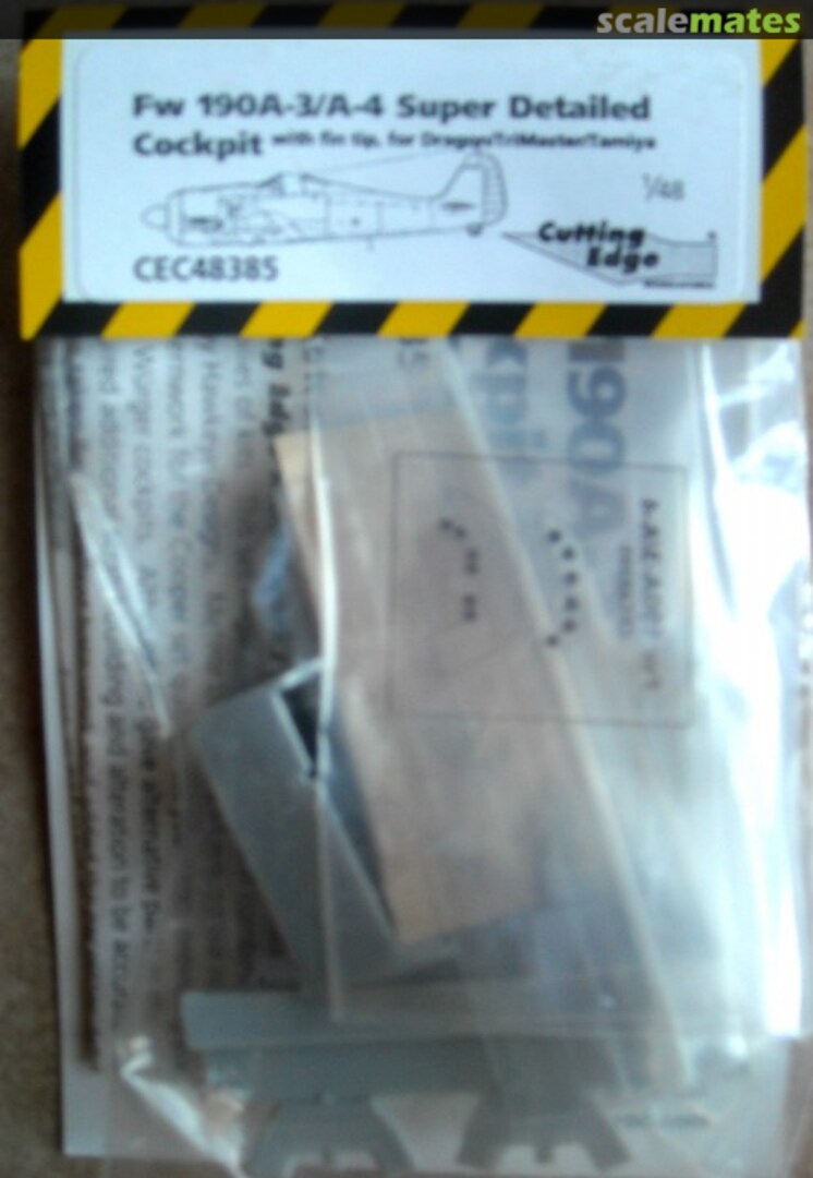 Boxart Fw.190A-3/4 Super Detailed Cockpit CEC48385 Cutting Edge Modelworks Boxart Fw.190A-3/4 Super Detailed Cockpit CEC48385 Cutting Edge Modelworks