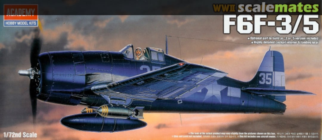 Boxart F6F-3/5 12481 Academy Boxart F6F-3/5 12481 Academy