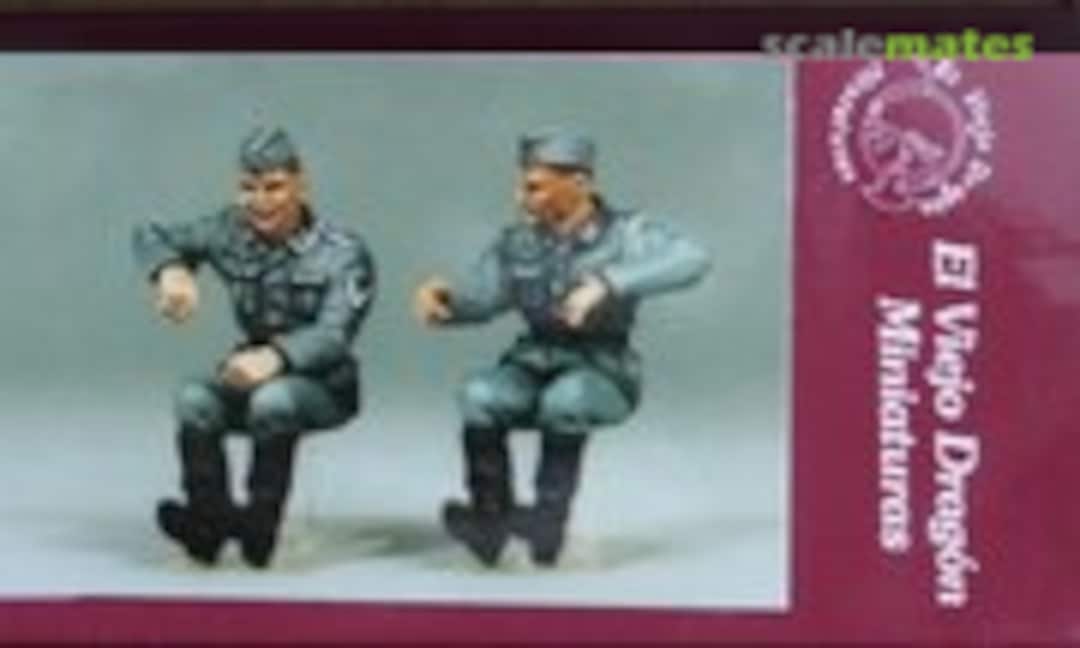 1:35 VW Kubelwagen riders (El Viejo Dragón Miniaturas C35 003) C35 003
