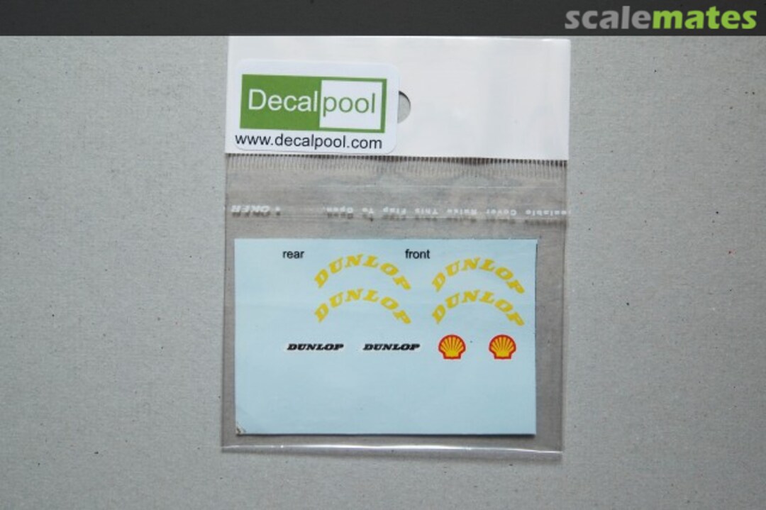 Boxart Porsche Turbo RSR 934 Jagermeister 76' logo Decal DP072 Decalpool