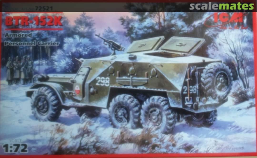 Boxart BTR-152K 72521 ICM Boxart BTR-152K 72521 ICM
