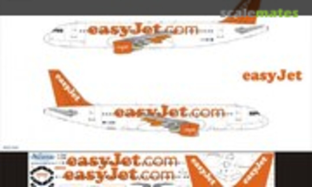 1:144 Airbus A320 EasyJet (Ascensio 320-014) 320-014