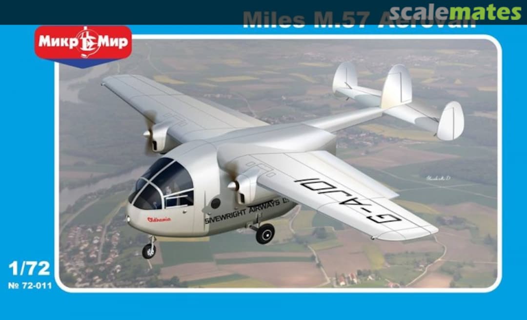 Boxart Miles M.57 Aerovan 72-011 MikroMir Boxart Miles M.57 Aerovan 72-011 MikroMir