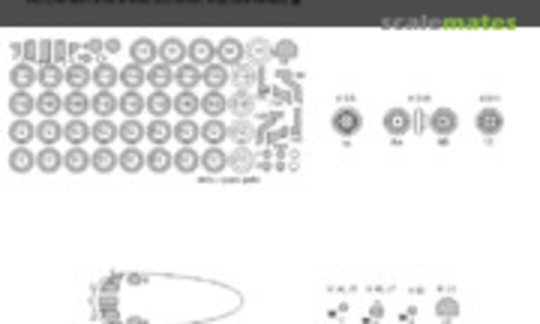 1:72 Avro Vulcan B.2 BASIC kabuki masks (New Ware NWAM0913) NWAM0913