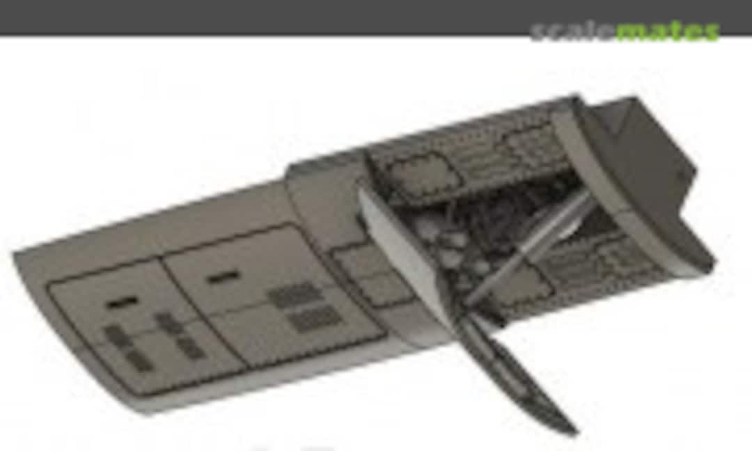 1:48 MB-339 Airbrake (Wolf 3D Resin Parts WOL481903) WOL481903