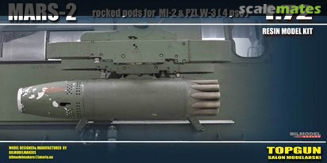 Boxart MARS-2 Rocket Pods Top Gun Model Boxart MARS-2 Rocket Pods Top Gun Model