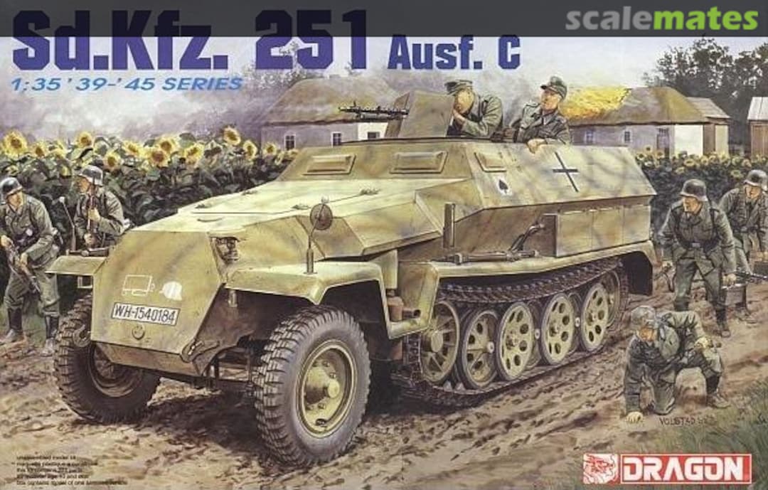 Boxart Sd.Kfz. 251 Ausf. C 6187 Dragon Boxart Sd.Kfz. 251 Ausf. C 6187 Dragon