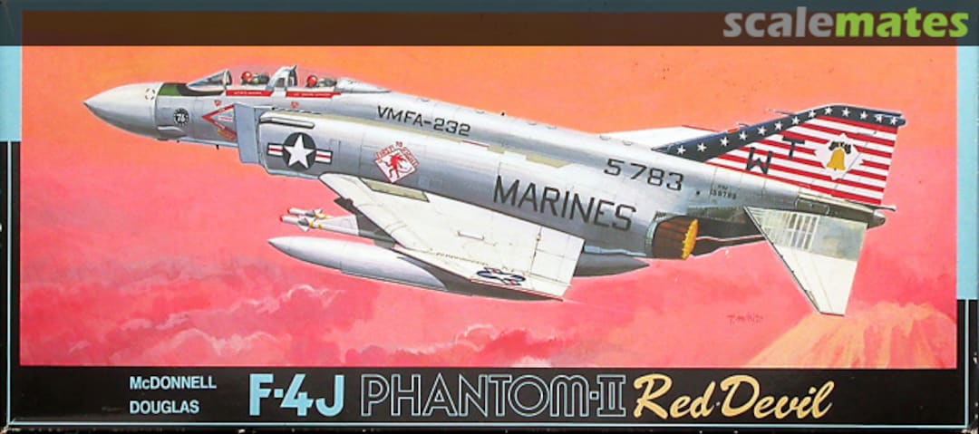 Boxart McDonnell Douglas F-4J Phantom-II 7A-G9 Fujimi