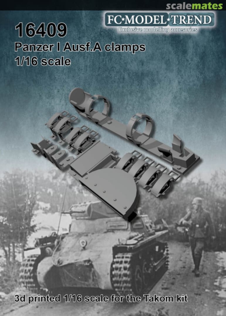 Boxart Panzer I Ausf.A clamps 16409 FC Model Trend Boxart Panzer I Ausf.A clamps 16409 FC Model Trend