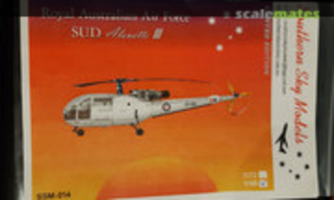 1:48 Royal Australian Air Force SUD Alouette III (Southern Sky Models SSM-014) SSM-014