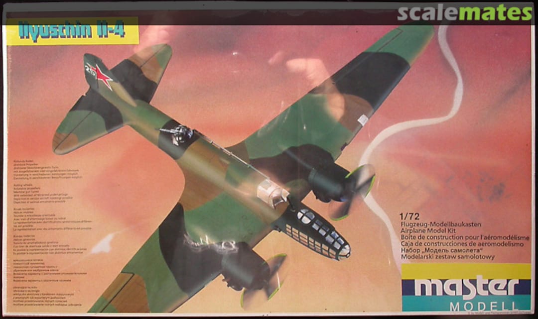 Boxart Ilyushin Il-4 1028 Master Modell Boxart Ilyushin Il-4 1028 Master Modell