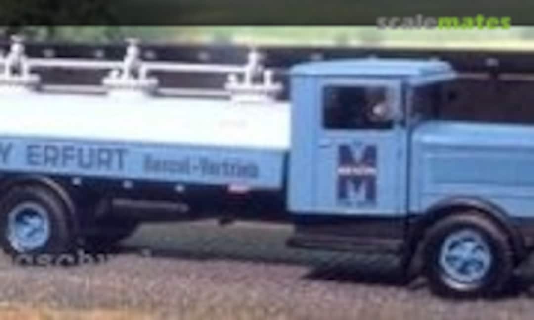 VOMAG 1935-1940 Benzol-Tanklastzug mit kurzem Führerhaus (Weinert Modellbau 4532)