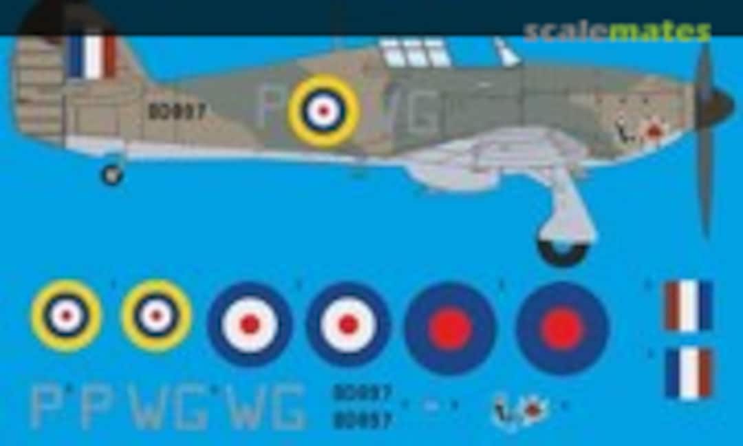1:48 Hurricane MK IIB/Trop. (Peddinghaus-Decals 48 4042) 48 4042