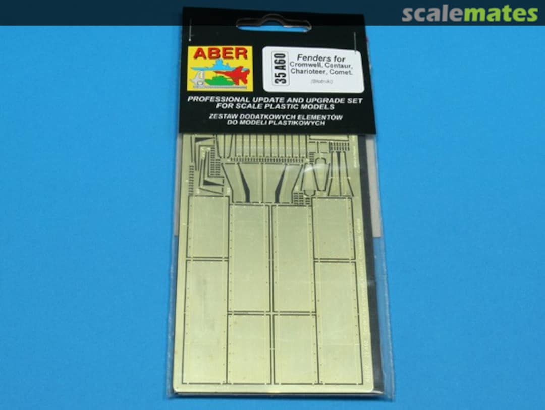 Boxart Fenders for Cromwell, Centaur, Charioteer, Comet 35A060 Aber Boxart Fenders for Cromwell, Centaur, Charioteer, Comet 35A060 Aber