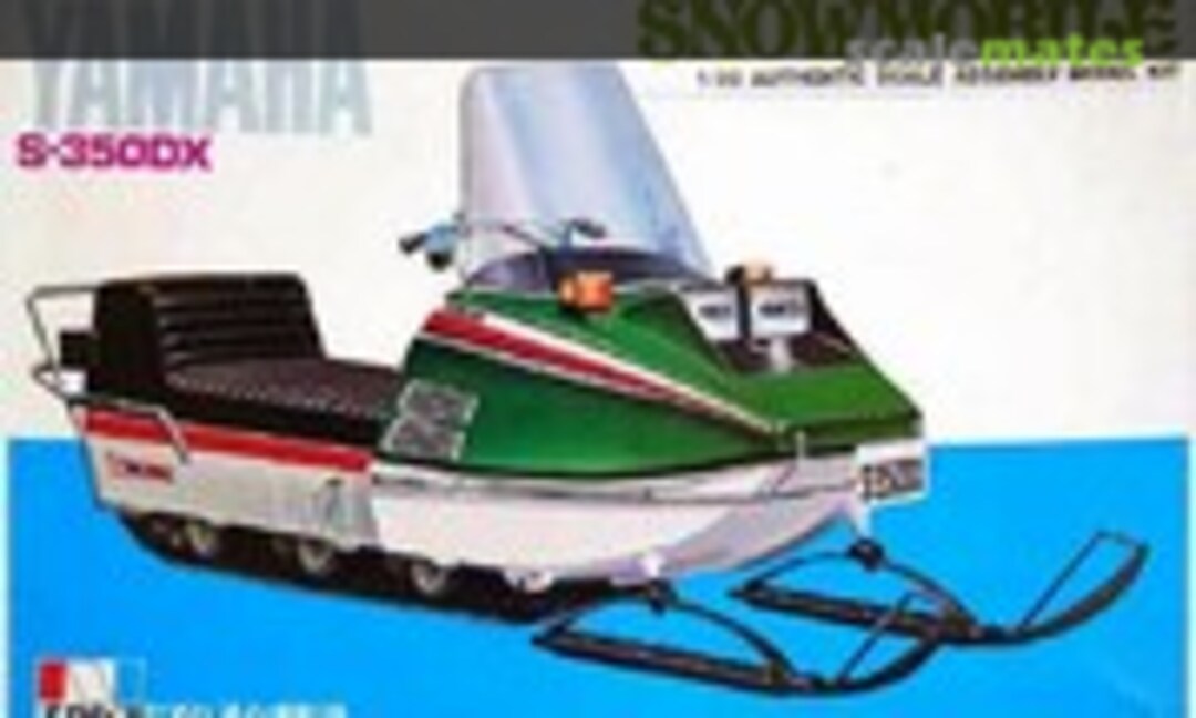 1:20 Snowmobile Yamaha S-350DX (Nakamura KNS-4812 080-500)