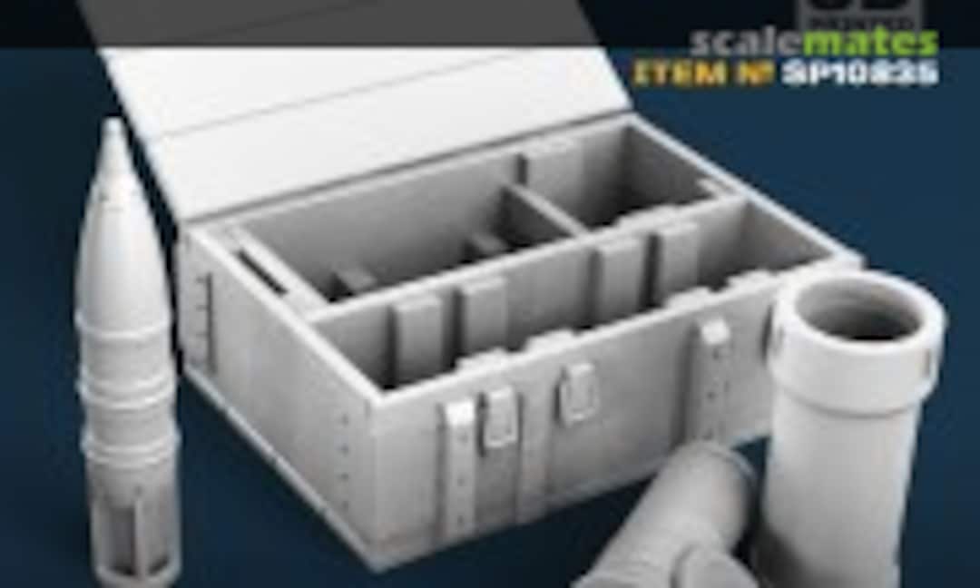 1:35 A box with 125-mm tank projectile (Spalah SP10835) SP10835